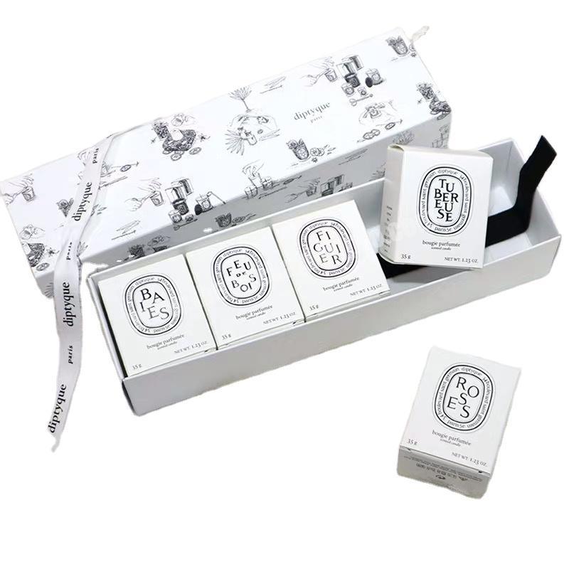 Candle Fragrance packaging box custom logo printing luxury paper