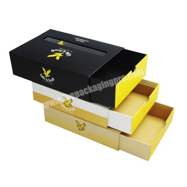 Car Paper Beautiful Clear Window Gift Packing Boxes Drawer Gift Box