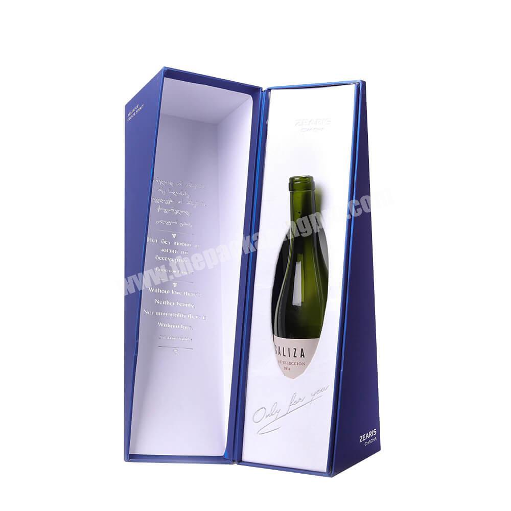 Cardboard Paper Packaging Box For Wine