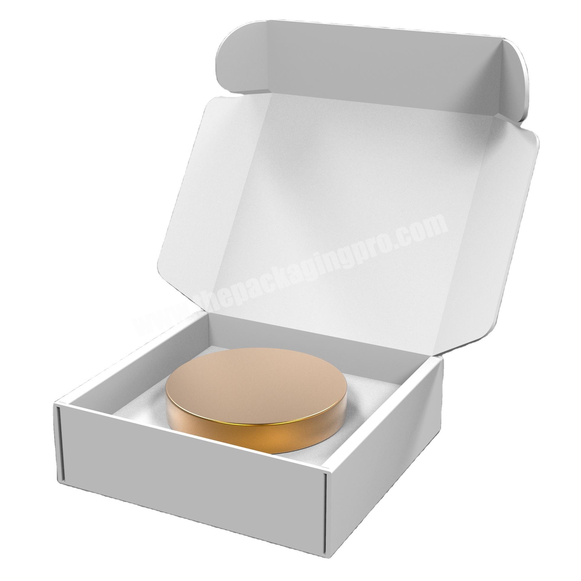 Cheap Customized Corrugated Packaging Boxes Cardboard Box with gold foil stamping