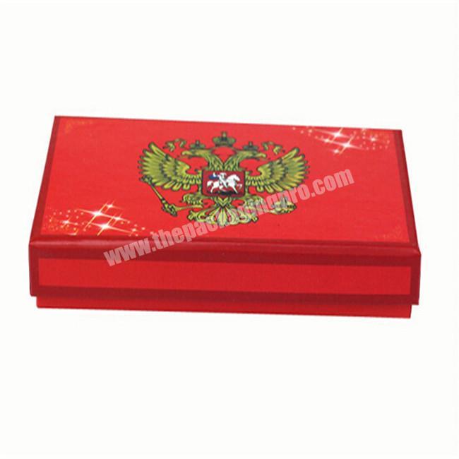 Cheap Price High-Grade Small Red Ring Earrings Jewelry Box