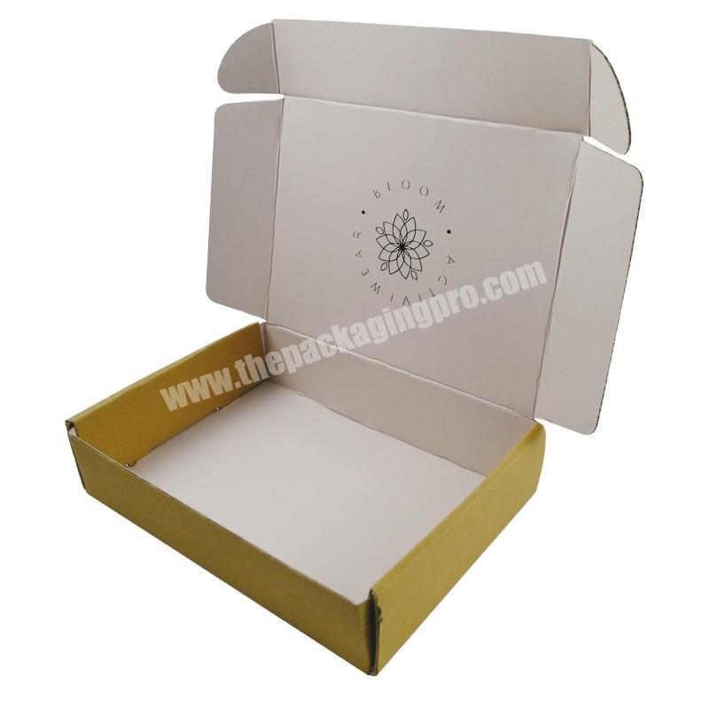 Cheap price Personalized Custom Branded Cardboard shipping Boxe mailer box With Logo