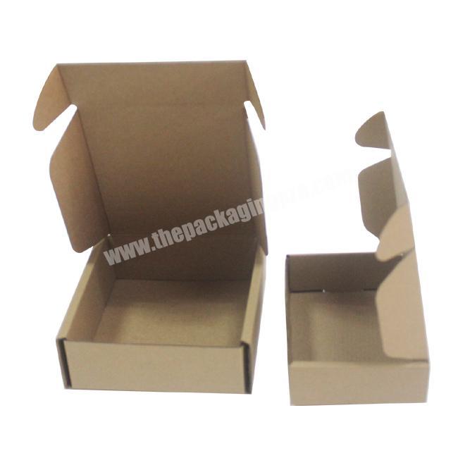 China Brown Color Standard Export Mailing Carton Corrugated Paper Mailer Shipping Box