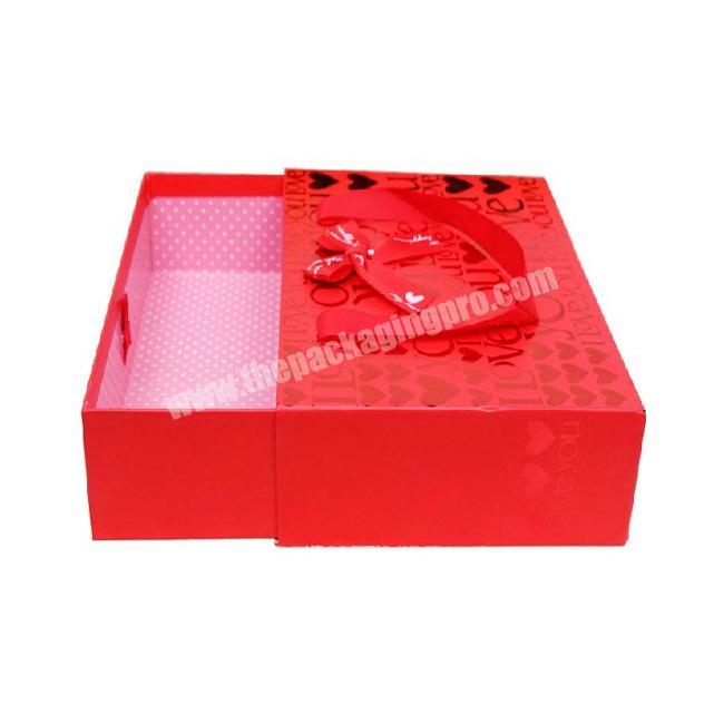 China Cheap Cardboard Drawer Sliding Extra Large Gift Boxes