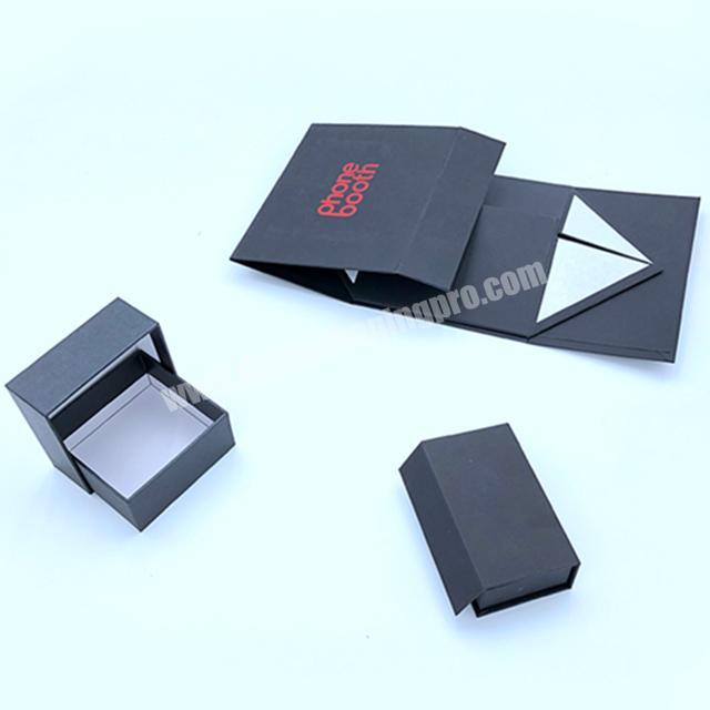 China Cheap Flap Lid All Custom Logo Folding A5 Size Paper Packaging Gift Boxes with magnetic lid
