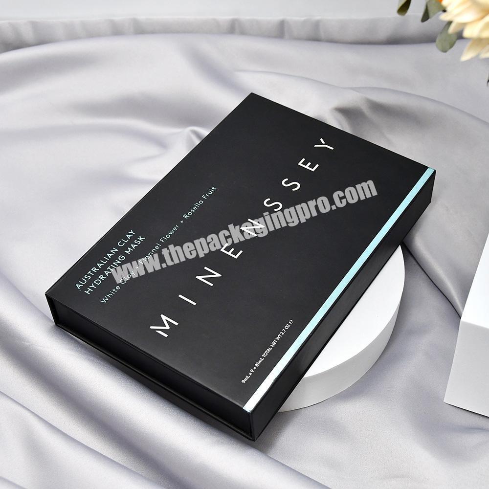 China Factory Custom Luxury Book Shaped Rigid Paper Box Packaging Magnetic Gift Boxes With EVA Foam Insert