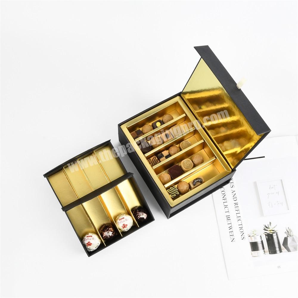 China Factory Price Luxury Paper Food Gift Packaging Box Luxury Food Chocolate Boxes