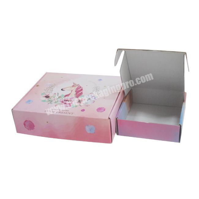 China Wholesale Custom Print Logo Mailer Underwear Packaging Box For Clothes