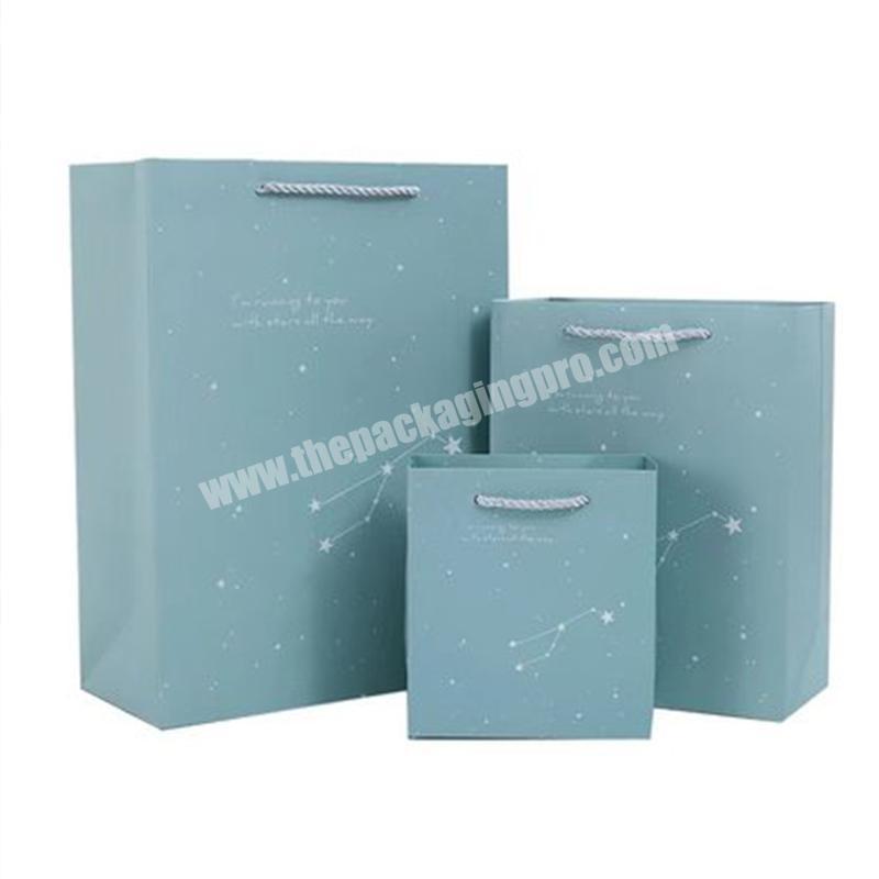 China cheap paper bag custom simple paper bag high quality package paper gift bag