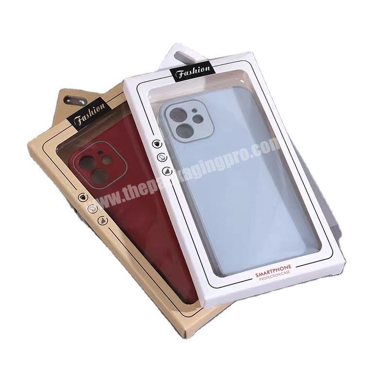 China factory Custom logo phone case cell phone mobile phone package with PVC packaging box