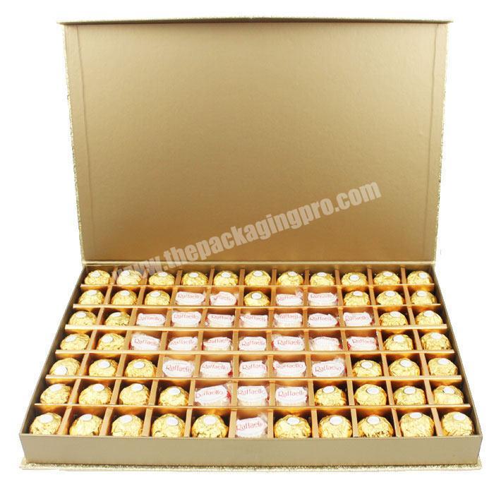 Chocolate packaging box chocolate praline package chocolate boxes for wedding invitation