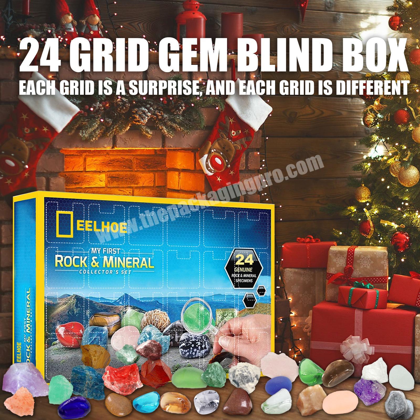 Rock Gifts Box Durable Nice-looking Christmas Funny Mineral Surprise Box  Useful