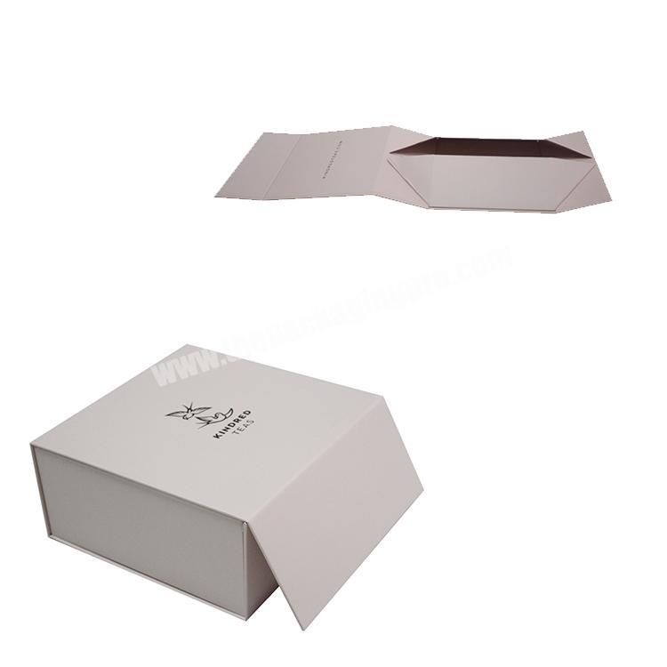 Christmas Hot Sale Magnetic Folding Clothes Box Custom Logo Luxury Rigid Gift Box