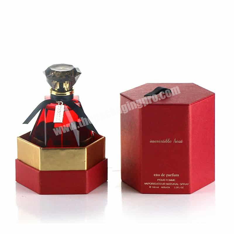 50ML 100ML Pink Red Private Custom Design Making Luxury Boxes for Perfumes