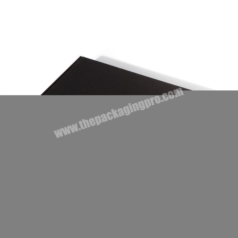 Classic Black White Matt Lamination Process High Grade Custom Wholesale Shipping Clothing Shoes Gift Corrugated Box