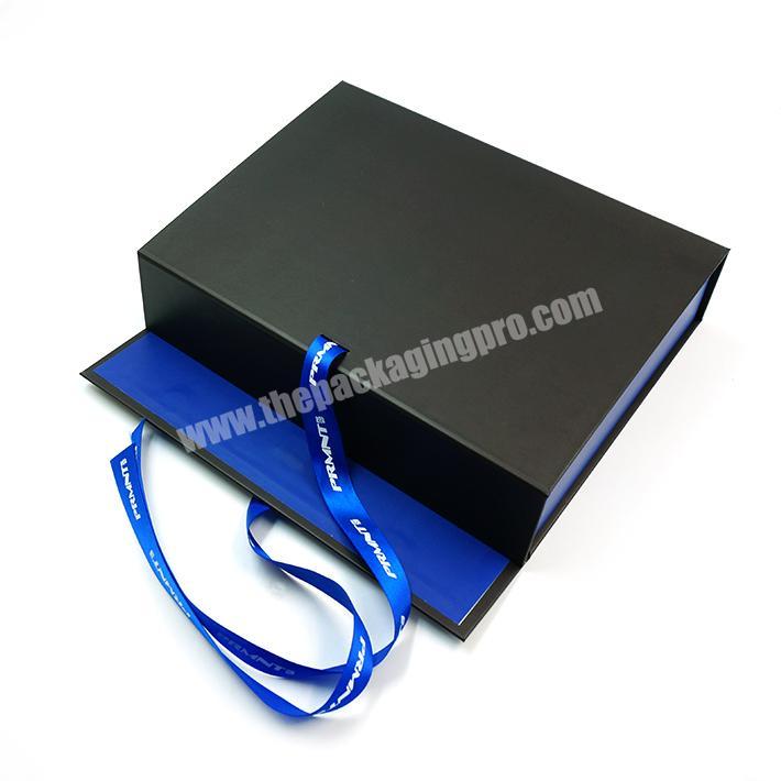 Clothing boxes with custom logo evening dresses packaging apparel shipping box