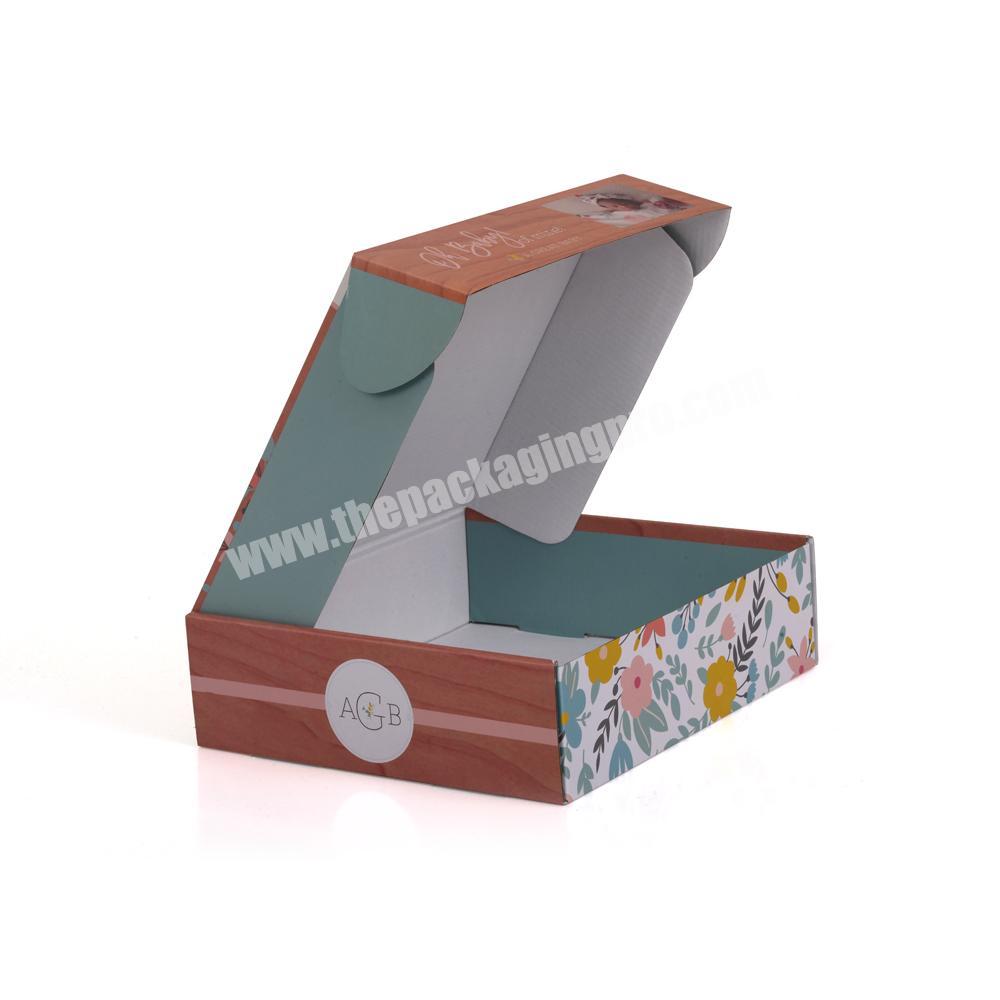 Custom Baby Gift Box Baby Clothes Packaging Box