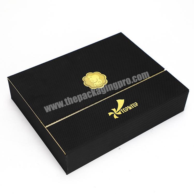 Custom Black Luxury 10ml Essential Oil Packaging Box Recycled Flip Top Cosmetic Paper Gift Box with Insert