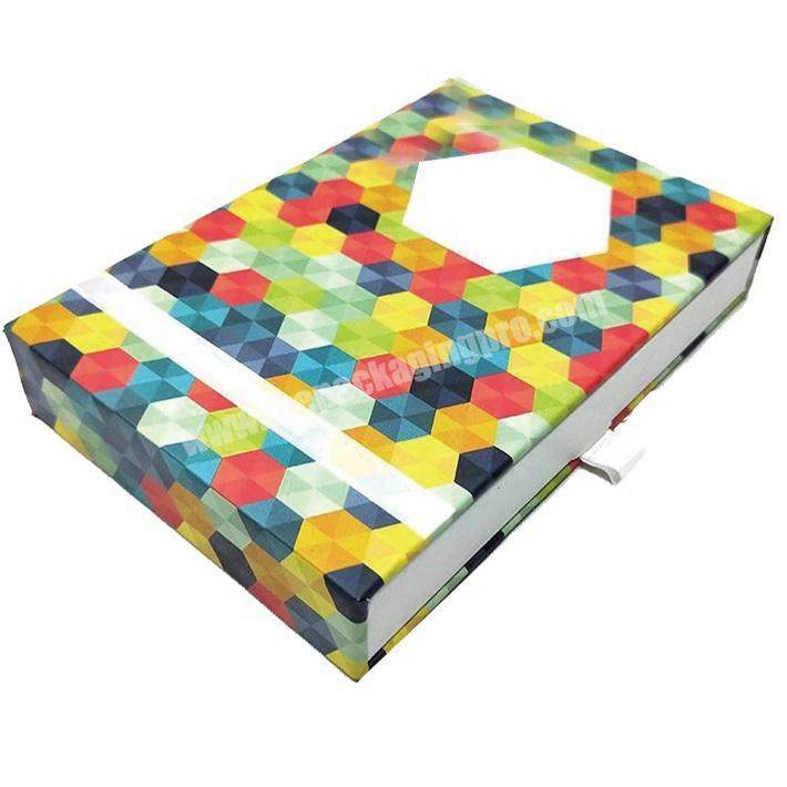 Custom Cardboard Luxury Fancy Matte Colorful Candy Gift Packaging DrawerBox