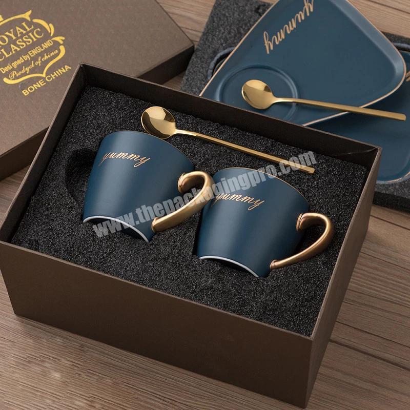 Custom Cheap Personalized Mug Cup Set Packaging Gift Boxes Tea Coffee Cup Box for Cups