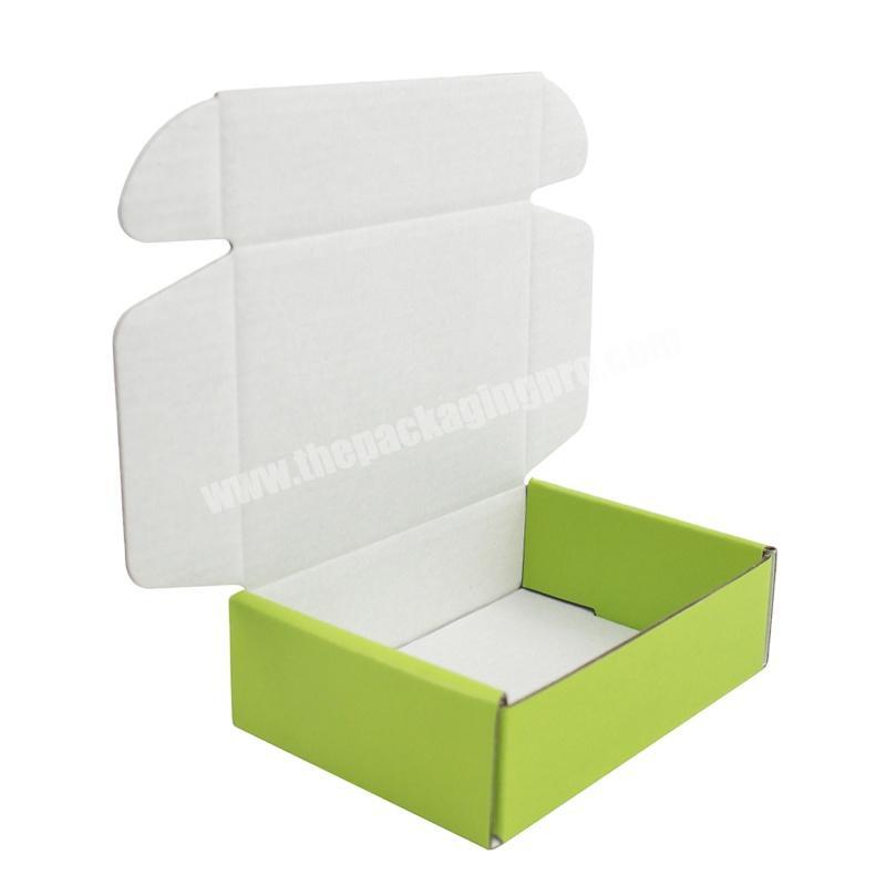 Custom Corrugated Fold Box OEM Factory Eco Friendly Shipping Paper Mailer Box Packaging With Logo