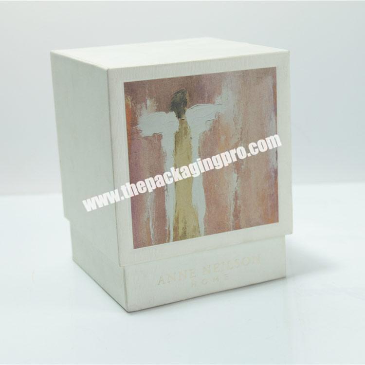 Custom Cosmetic Wholesale High-end Paper Candle packaging Gift Boxes for Candle