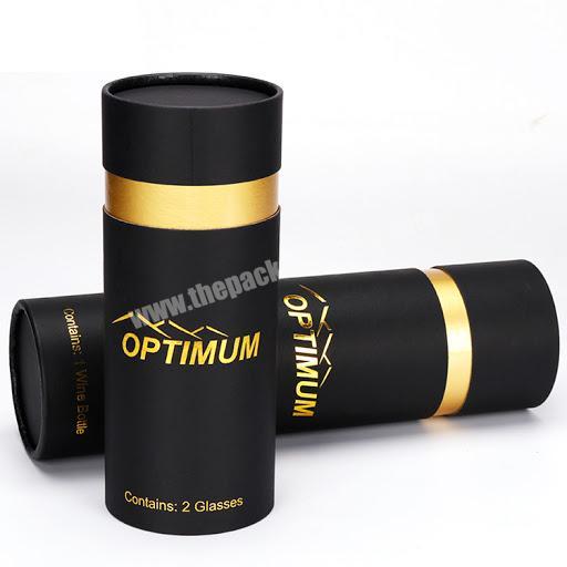 Custom Decorative Luxury Perfume Packaging Boxes With Gold rim  Perfume box