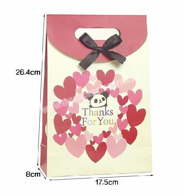 Custom Design Christmas Gift Bag Fashion Custom Paper Gift Bags