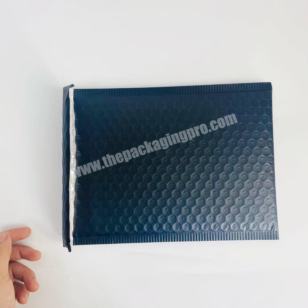 Custom Design Envelopes Padded Bubble Mailing Bags black custom with logo Bubble Mailers Logo