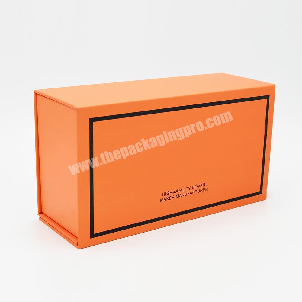 Custom Design Magnetic  Paper Foldable Shipping Gift Box Underwear Clothing Packaging wholesaler