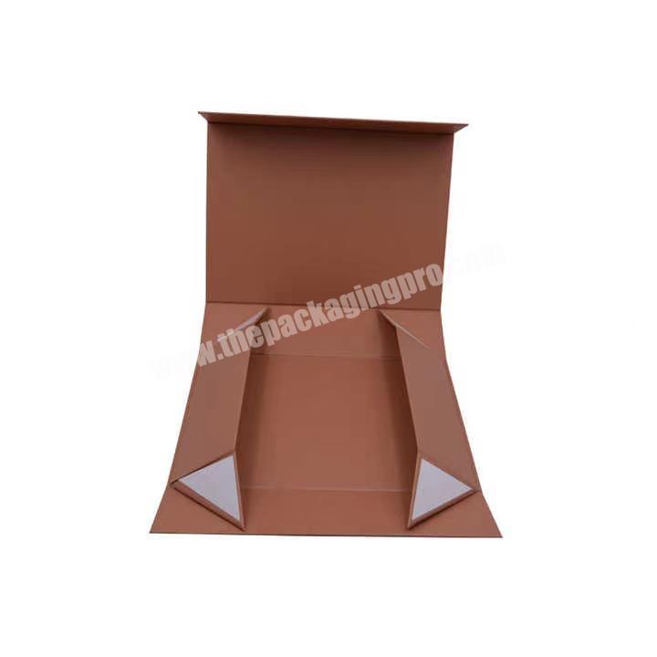 Custom Design Matte Rigid Paper Cardboard Gift Packaging Magnetic Closure Folding Box