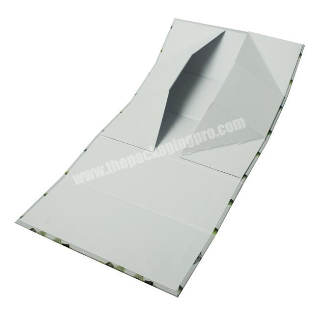 Custom Fashion Cardboard Handmade Magnetic Paper Folding Jewelry Box