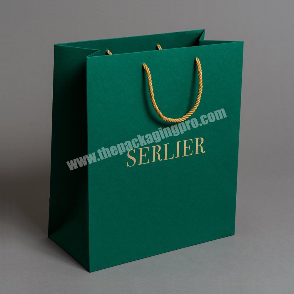 Custom Fashion Thank You Carrier Paper Bag Apple Retail Store Shopping Bags With Logo For Clothing Store