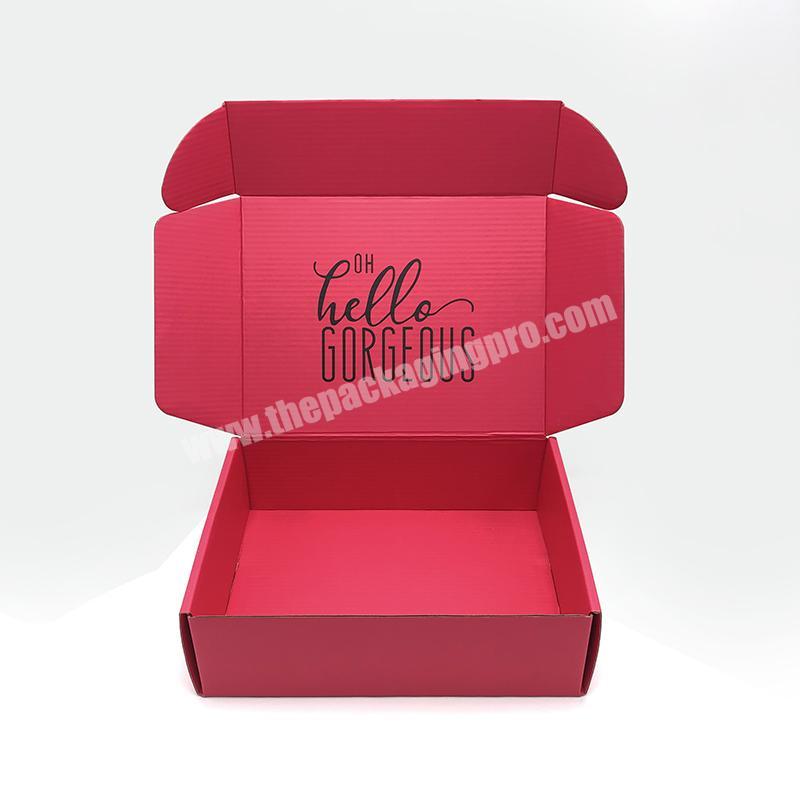 Custom Garment Mailer Paper Display Shipping Box Gift Paper Box Subscription Box for Candle Soap Book Cosmetic Food Packaging
