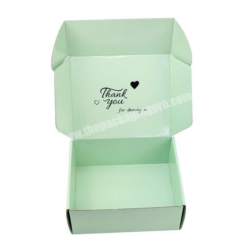 Custom Glossy Finishing Light Green Full Color Printing Attractive Gift Wellness Pack Boxes