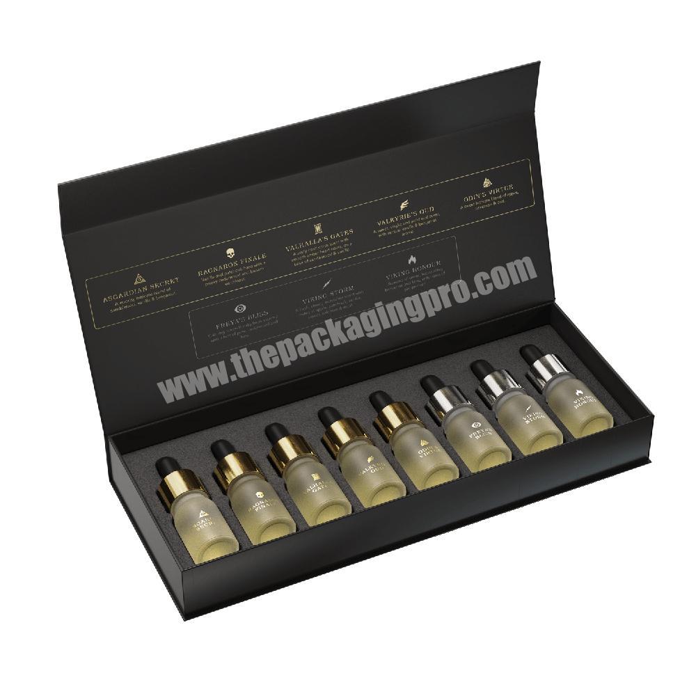 Custom Hemp CBD Oil Serum Roller Dropper Bottle Gift Set Packaging Box Set