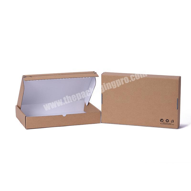 Custom High Quality Cardboard Corrugated Shoe Box Mailer Shipping Paper Packaging Schuhkarton With Lid