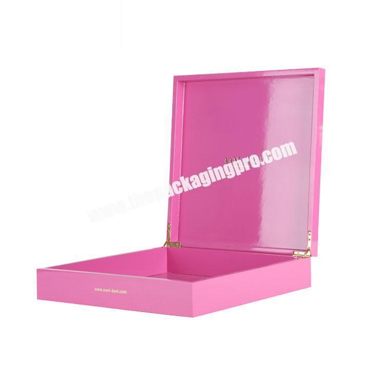High Gloss Lacquered Wooden Gift Packaging Box Wooden Dates Chocolate Box