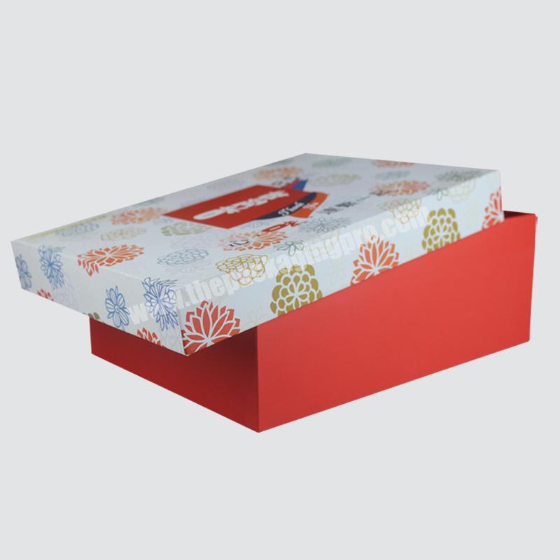 Custom Lid And Base Grey Board Exquisite Color Printing Packaging Gift Box