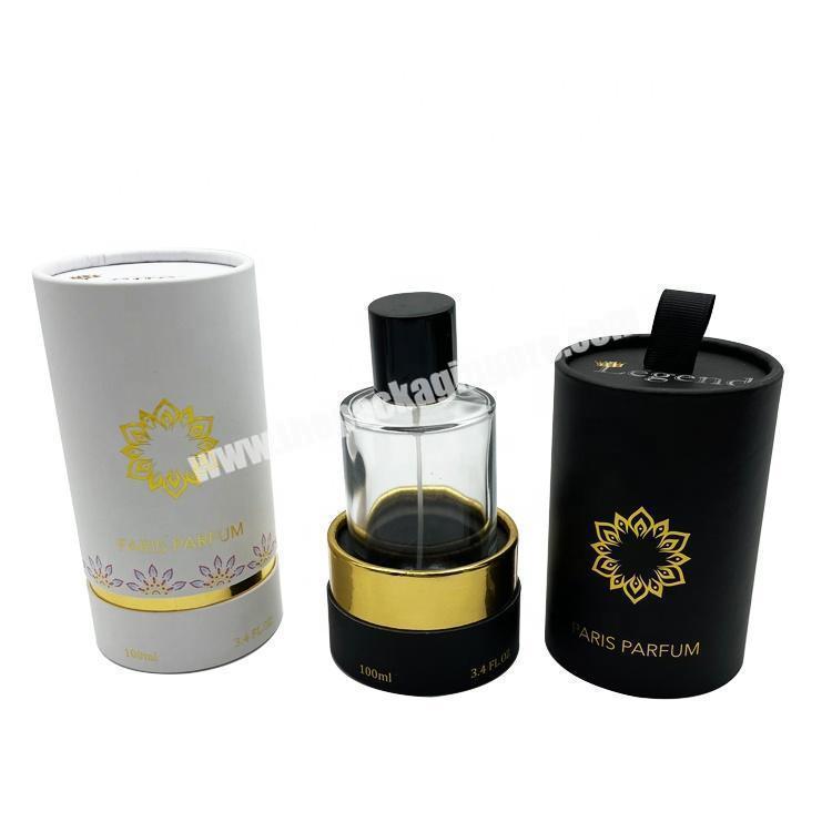 Custom Logo 30ml 50ml 100ml Perfume Bottle Oil Boxes Cylinder Packaging Luxury Empty Perfume Box Recyclable Perfume Gift Box