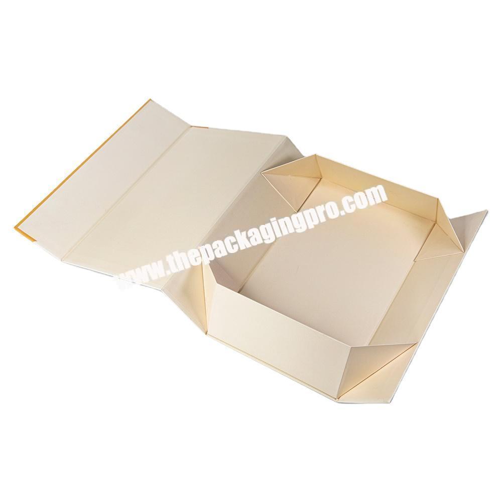 Custom Logo Folding Quality Rigid Packaging Paper Magnetic Lid Flap Gift Box With Foam