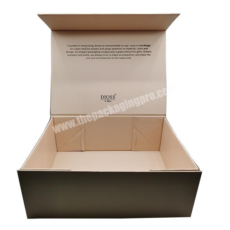 Custom Logo Box Gift Shoe Box Flip Folding Packaging boxes for gift sets