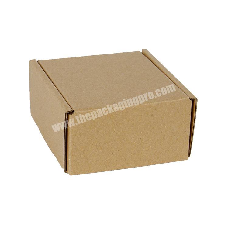 Custom Logo Brown Corrugated Folding Cardboard Packing Shipping Paper Box