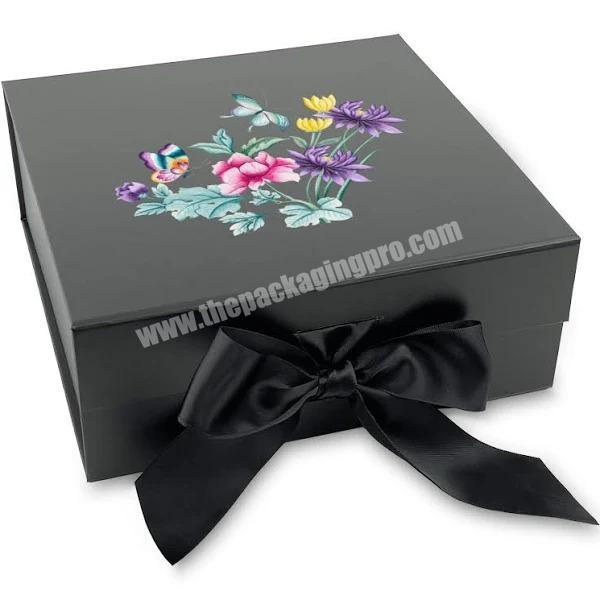 Custom Logo Cosmetic Packaging Box Magnetic Closure Makeup Gift Box With Magnetic Lid