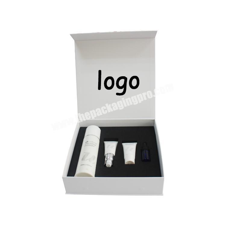 Custom Logo Hard Paper Luxury Cosmetic Box, Packaging Boxes With Foam