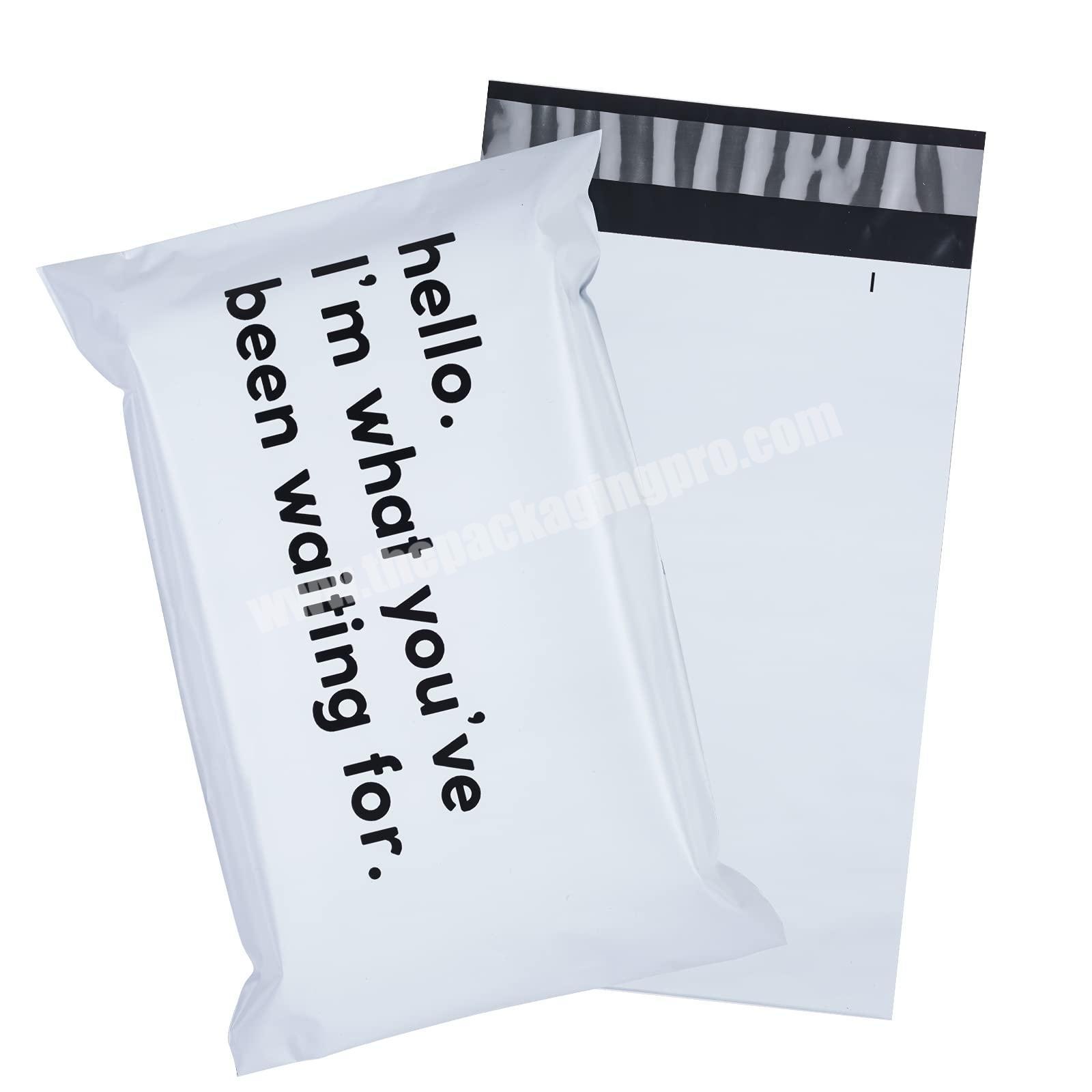 20x35cm/25x35cm Mailing Bags Milk Tea Color Plastic Shipping Bag Clothes  Storage Courier Bag Gift Packaging
