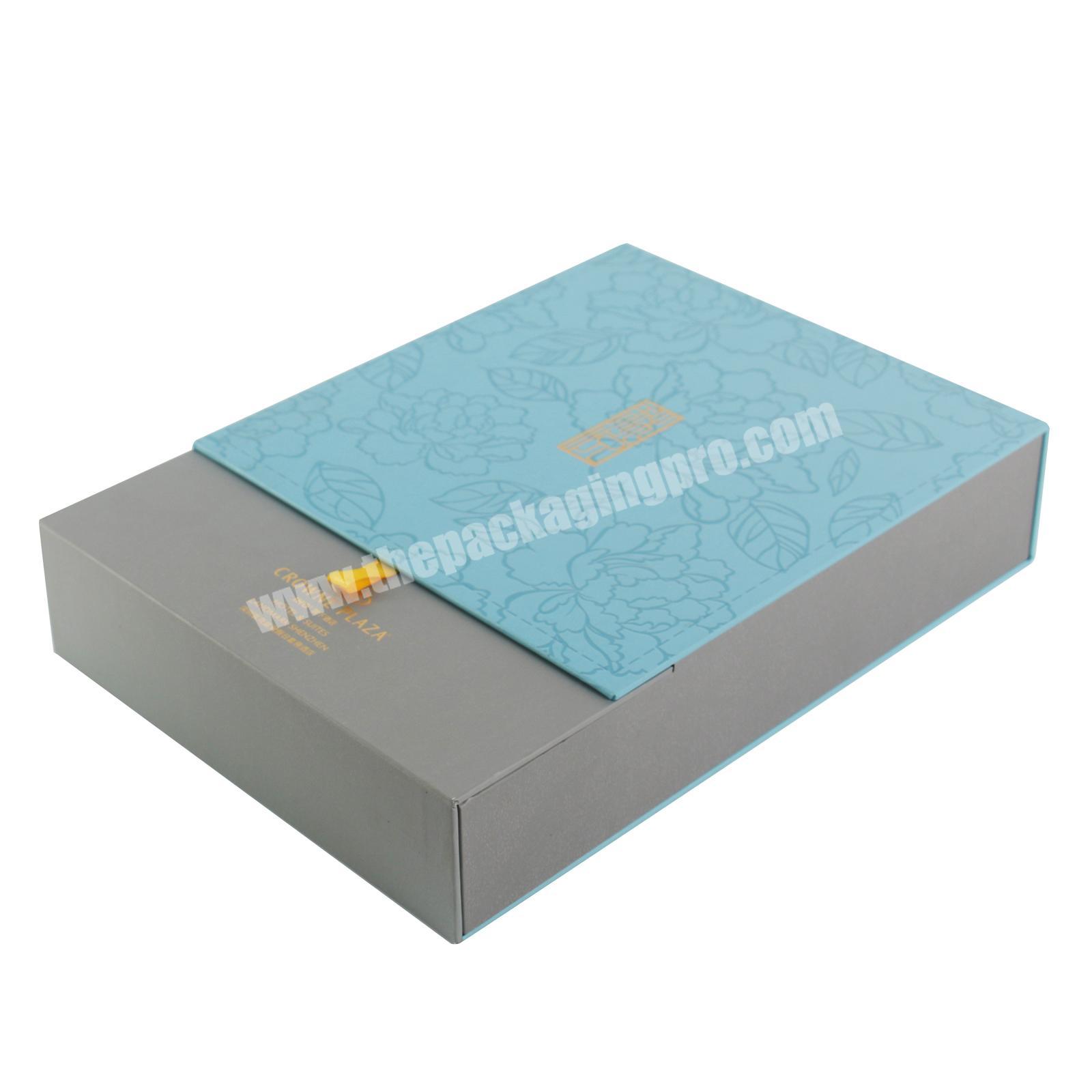 Custom Logo High quality Printed Luxury Paper with magnet Chinese style moon cake box gift packaging box
