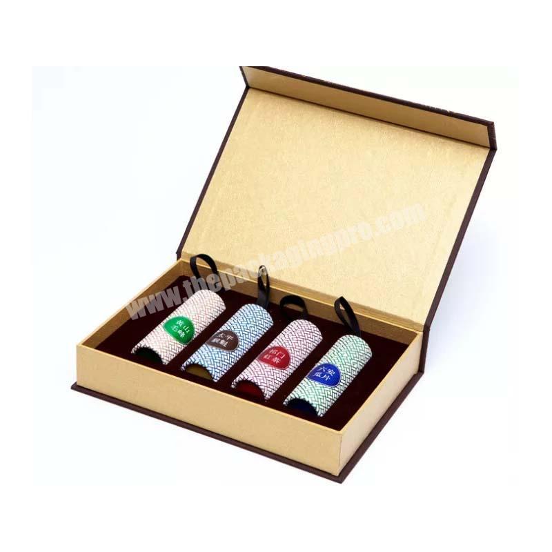 Custom Logo Luxury Folding Magnetic Closure Gift Box Foam insert For Cosmetic Packaging