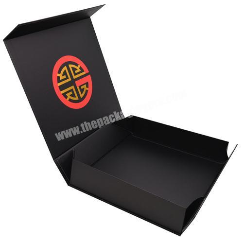Custom Logo Luxury Paper Black Hat Magnetic Sliding Lid Acrylic Box Foldable Collapsible Packaging Box Gift Boxes With Magnet