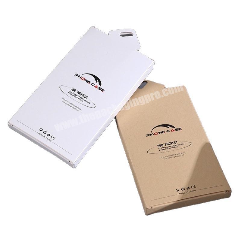 China Supplier New Packaging Custom Phone Case Packaging Box With Window